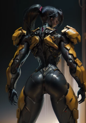 highres,absurdres,masterpiece,best quality,original,extremely detailed CG,extremely detailed wallpaper,perfect lighting,looking at viewer,bare hands,standing on stage,1girl,blurry background, back is facing the camera
Voruna,helmet,bodysuit,gloves,wolf shoulder pads,