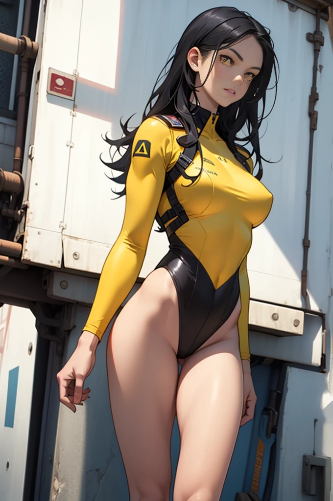 ((Cinematic light, Best quality, 8k, Masterpiece :1.3)), 1girl, Beautiful woman with thin abs :1.4, (purple hair, small breasts :1.3), rope panties, bra :1.2, hopefully falling, seductive open lips, sofa, ultra-detailed face, detailed eyes, double eyelidwork, best quality, Neeko, hair ornaments, hair flower, body paint, calango tail, trying to be sexy,(( golden bunnysuit)), showing sweaty armpits, steamy, teasing, golden see-through pantyhose, tight, undersized clothes, ass view, pantyline, ass focus, back view