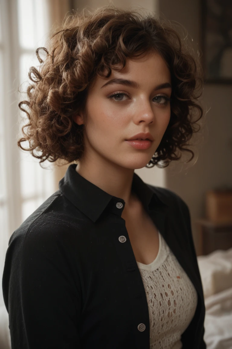 ((Masterpiece, best quality,edgQuality,photorealistic, hyper realistic)),standing,posing for a picture smiling,
edgtb_woman,edgtb_face,edgtb_body, a woman with a messy haircut,off shoulder sweater,bokeh<lora:edgTomboyDollLikenessv1:1>