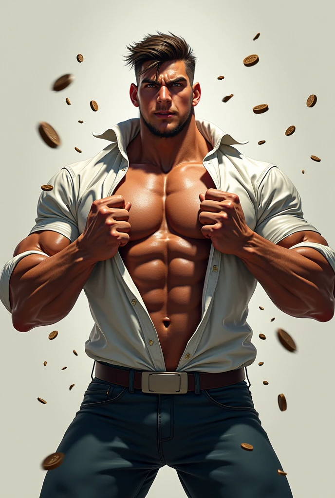 (by Yuko Higuchi, 1.4), Higuchi Yuko,(By Yoh:1.2),(master masterpiece,BestQuality,Official fine art,beauty and aesthetics:1.2),(Hyper Detail),((Clear skin color tong,Looming internal structure:1.1))((Inch hair is short,Short beard stubble:1.1))((cropped hair,brush cut,32岁muscle man:1.1))fine Detail,best illustrations,Hand drawn high quality,(High Contrast),(Clean lines:1.3),(arte de linha),Line drawing,(Complex lines),Crisp Lines,s fractal art,stroke,ukiyoe style,(full body portrait,No pants on,extreme close up:1.1),(muscle man,Wear only a pair of skin-colored transparent thongs:1.1)(He was surrounded by dead trees:1.1),The perfect facial features of a supermodel,full body showing(Short hair,Bearded stubble),Corpose MONEY BOY,Surround composition,Perfect pectorals and abs,mysterious night,Extremely provocative and sexy(increased detailing),(Detailed background:1.2),(cores、),great resolution,Extreme detail((Clear white thong:1.1))