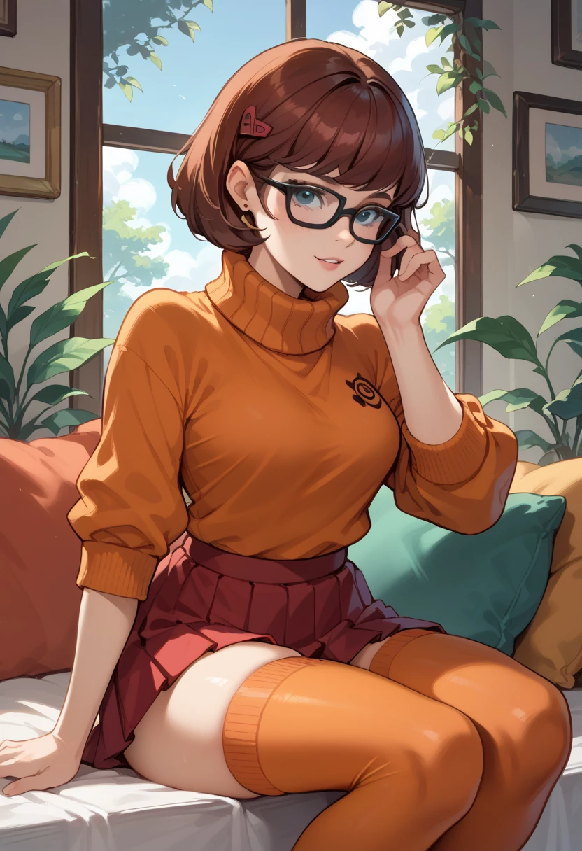 Masterpiece, 8k quality, extremely detailed, Velma