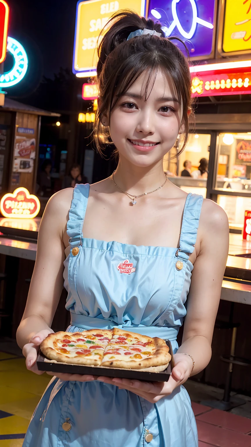 (Preserve face images)、Golden Ratio、(((pasta、pizza、Beer on the table)))、Beer bottles on the table、Pale face:1.3、Super thin face:1.3, (very big eyes:1.5)、 (blown eyes:1.5), master piece、8k, {highest quality}, {{masterpiece}}, {very delicate and beautiful}, outstanding light and shadow, highly detailed wallpaper, Night Background, (((Full body))), 1 girl, blush、(薄い茶Farbeの髪), Wet hair after a shower、(窓の外はNight Background:1.5), Farbe々A pose:1.5, necklace、ring、earrings、BREAK (( (Stylish home living room), Hemp blend sleeveless turtleneck, high-waisted Tencel lyocell midi skirt with side slit :1.3) ,(Toothless smile:1,5), 窓の外はNight Background:1.5