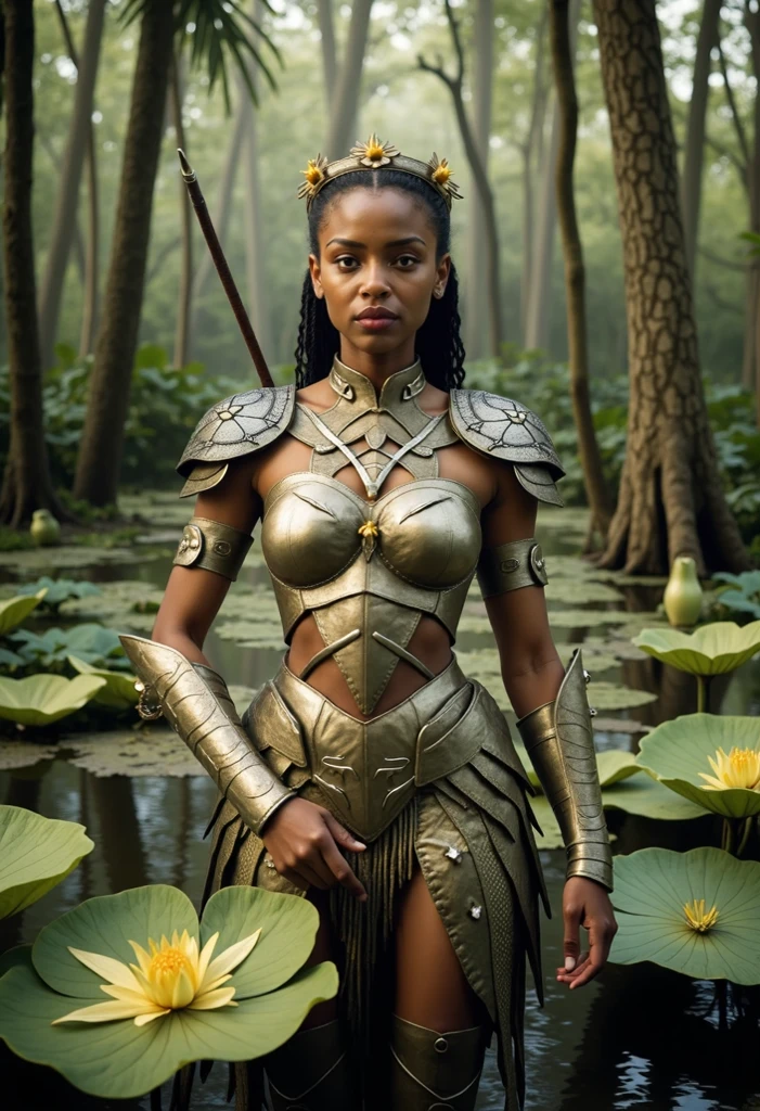 analog film photo, photo of a young elven girl, 18 years old, elf ears, jade eyes, curly pixie cut, black skin, freckles, Amazonian stature, voluptuous hourglass figure, busty bosom, narrow waist, full hips, big plump buttocks, wearing elven undergarments, strolling through a sunny fantasy landscape, RAW Photograph, dslr, soft lighting, high quality, film grain, Fujifilm XT3, detailed skin with visible pores, insane details, masterpiece, 8k, 35mm photograph, dslr, kodachrome, faded film, desaturated, grainy, vintage, Lomography, stained, highly detailed, found footage, elven ears
