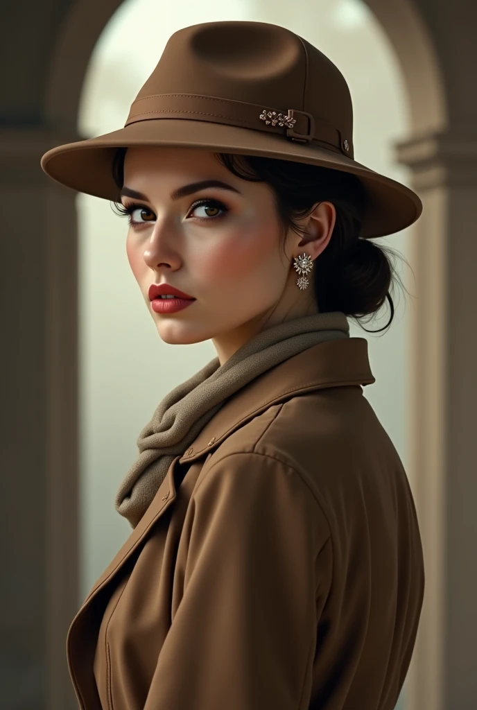 (Photorealistic.masterpiece. Uhd)an ultra hot gorgeous European woman.
She’s 23 years old. Full body shot.
She’s an Instagram model.
(((She’s Dressed with a  a 1940 Film noir detective. trench coat, fedora hat.)))
Suggestive pose. (Kate Beckinsale:0.6)
BREAK
Perfect anatomy.
perfect hair.
perfect breast.
perfect body.
perfect hands.
perfect face.
perfect eyes.
accurate.
anatomically correct.
BREAK
Sony A9 II and a 85mm f/1.8 GM lens.