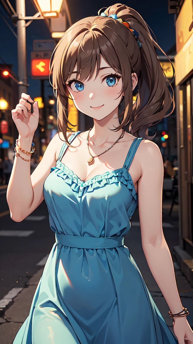 (masterpiece:1.3, highest quality, Ultra-high resolution, Super detailed), (Realistic, photoRealistic:1.4), Beautiful illustrations, Perfect lighting, Natural light, colorful, Depth of written boundary,
Beautiful detailed hair, Beautifully detailed face, Beautiful fine details, Beautiful clavicle, Beautiful body, Beautiful breasts, Beautiful thighs, Beautiful feet, Beautiful fingers,
View Viewer, (Front view), 1 girl, Japanese, Very cute girl, (shy and sensual), (Perfect Anatomy, Anatomically correct, Highly detailed skin), Cute and symmetrical face, Baby Face, Shiny skin,
(Long Hair, Pixie Cut, Black Hair), Swept-apart bangs, Blue eyes, Shining Eyes, Long eyelashes, (Medium chest, , Captivating thighs), Perfect Face, Perfect Eyes, Sexy Body, thin,
(Heart patterned super tight mini boxer shorts, Heart print on shoulder, Long sleeve, pink jordan sneakers),
(Beautiful views), night, (amusement park), (Cute smile, Upward glance),