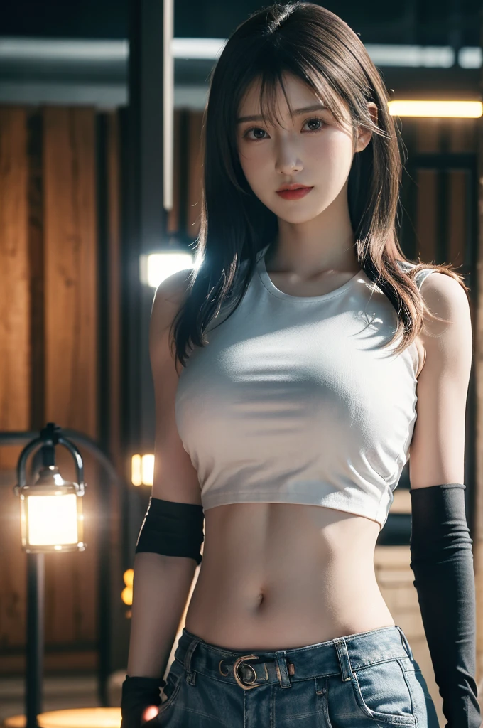 Play sports often, Large Breasts, abdomen, Detailed face, Detailed body rendering, girl, Sports pants, Place your hands behind your head, sexy, sports gym、Mansuji、Cameltoe、Bite、パンツのBite、Inside the gym、Doing squats、Squat with legs apart、Sweat、Body-fitting spats、Shiny、((Bright lighting、k-popアイドル))