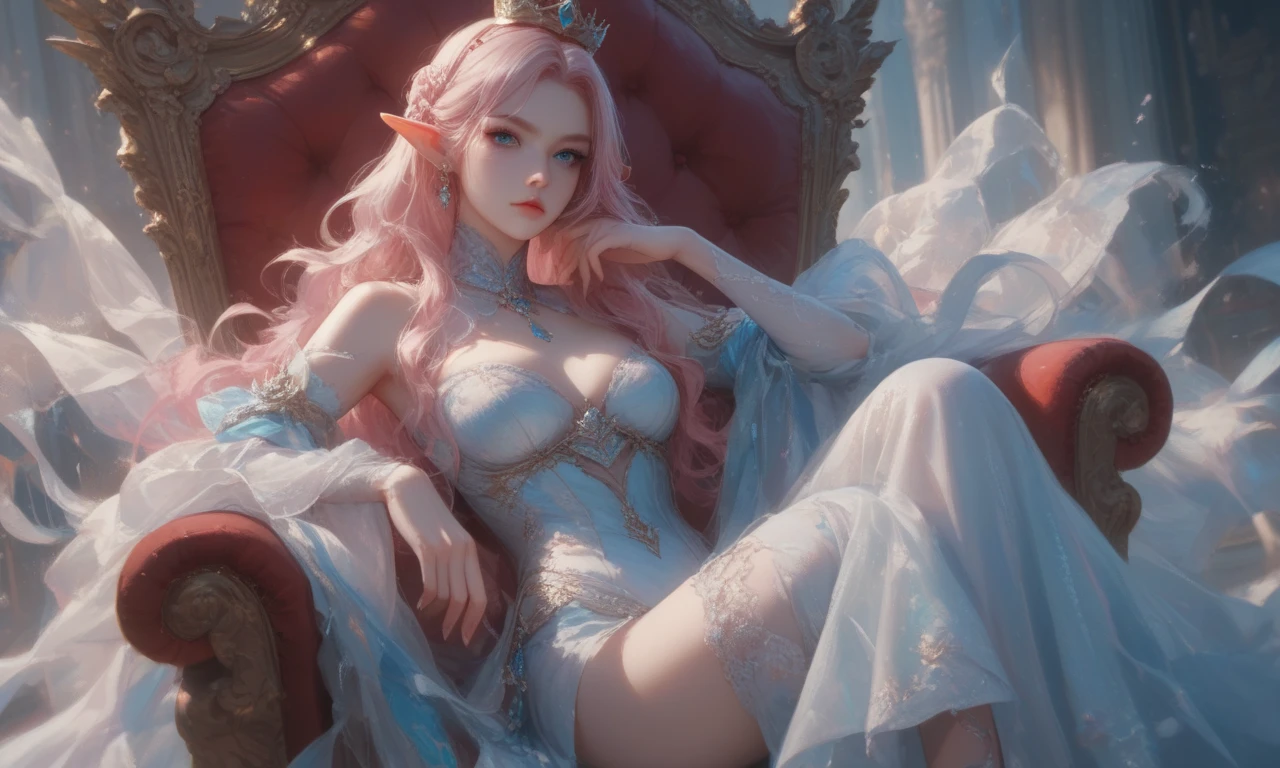 ((Need)), ((tmasterpiece)), (A detailed), Enchanting succubus, Sexy beauty, Perched in clouds, (fantasy illustrations:1.3), Seductive gaze, Charming seductive pose, tight top, wearing golden armour,otherworldly charm, Mysterious Sky, Strange fire clouds,the setting sun,moon full,Seductive pose,Chibi Ancient City,Large portrait building,Head facing right。