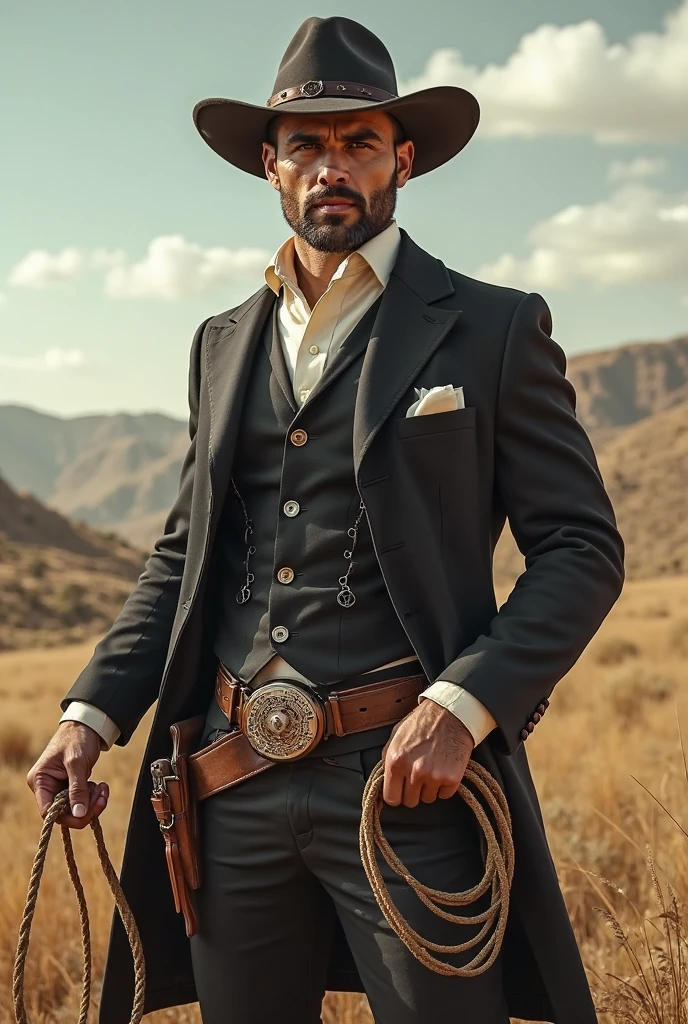 Cowboy in a suit