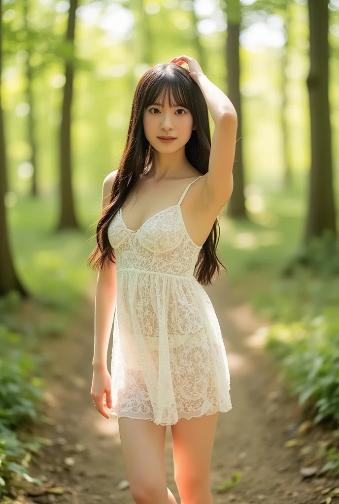 ((masutepiece)), ((Best Quality)), ((hight resolution)), ((finely detail)), 1girl in,Priscilla the Crossbreed, Smile