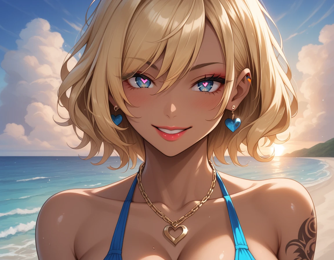 Sex girl,with wings,angel wings,bikini,біле bikini,секс bikini,detailing,Beauty,masterpiece,yellow eyes,wet,cost,cost перед глядачем,smile,joy,Make-up,beach background,sand,sea,Waves,wind