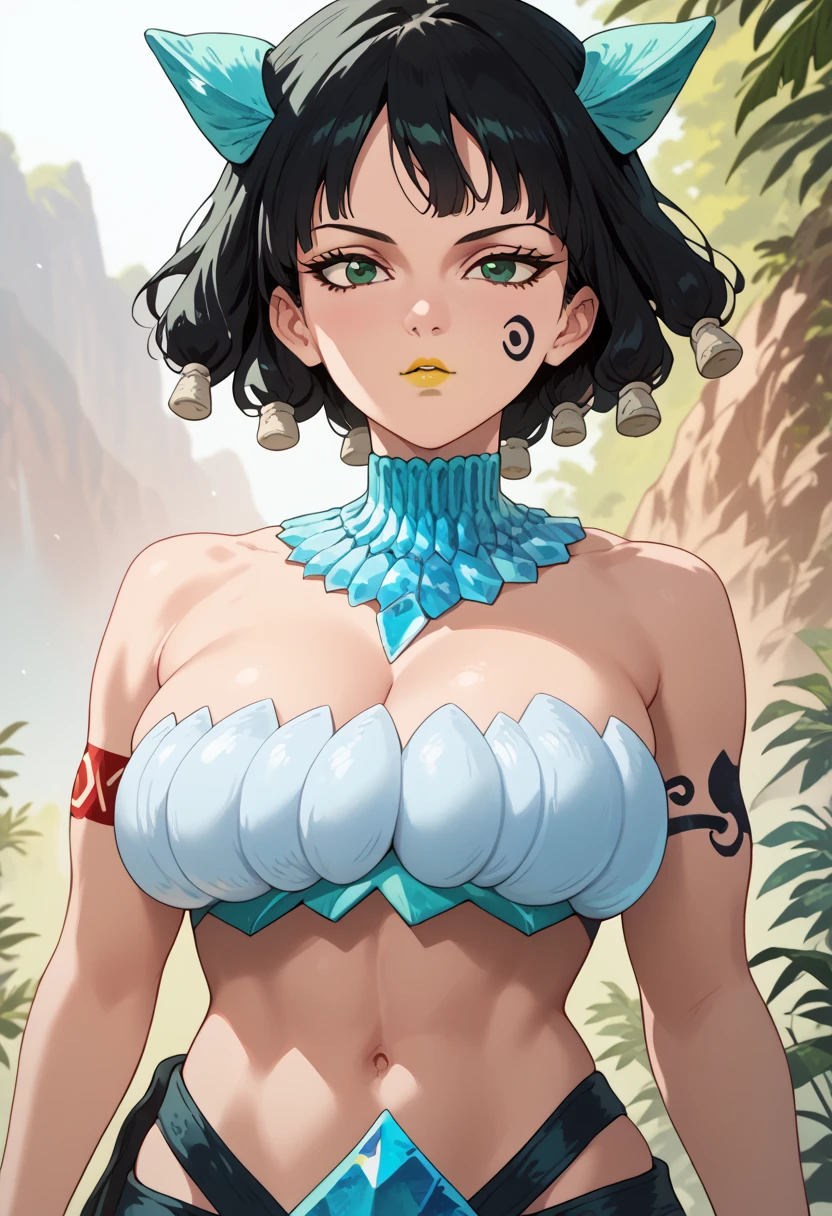 Anime. 1 girl. Slave. Pregnant. Black hair. Long hair. Hair is gathered in braids. Green eyes. Beautiful eyes. Perfect eyes. Expressive eyes. Beautiful nose. Ideal anatomical body. Beautiful graceful hands. Beautiful graceful legs. Medium breasts. Beautiful breasts. Torn, dirty tunic.. Contractions. The waters have broken. Childbirth. She's giving birth. I peed myself. I crap myself. Standing. Slave market. Full height. Embarrassment. Blush. Whole body. Extremely detailed CG Unity 8k wallpaper. Ideal lighting. Ultra high resolution 4K. Super detailed 8K resolution.