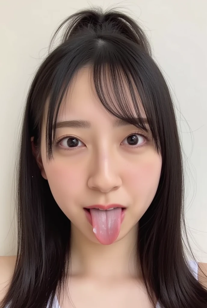 4K、Realistic depiction、Beautiful image quality、Japanese、beautiful girl、20-year-old、Female university student、mouth、Baby Face、主にmouthを大きく描きます、mouthを画面の主要部分として描画します、look up、大きく開いたmouth、tongue、長いtongue、tongueをmouthから出す、mouthの中が見える、mouthを開けて喉を見せてください、Throat is visible、mouthの中が見える、ヌルヌルのtongue、Plenty of saliva、綺麗なtongue、汚れたtongue、臭いtongue、Look forward