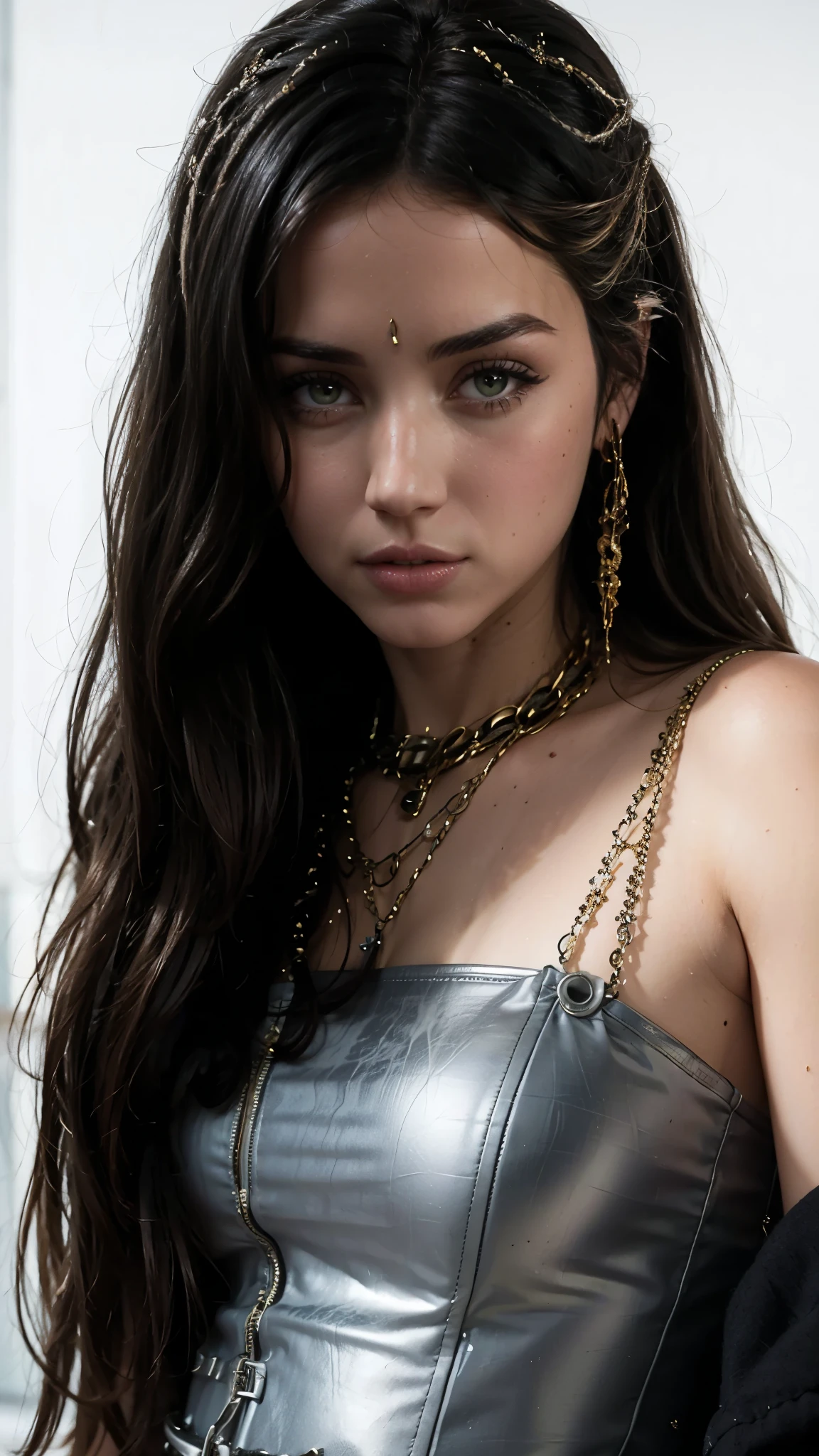 Ana De Armas, black hair