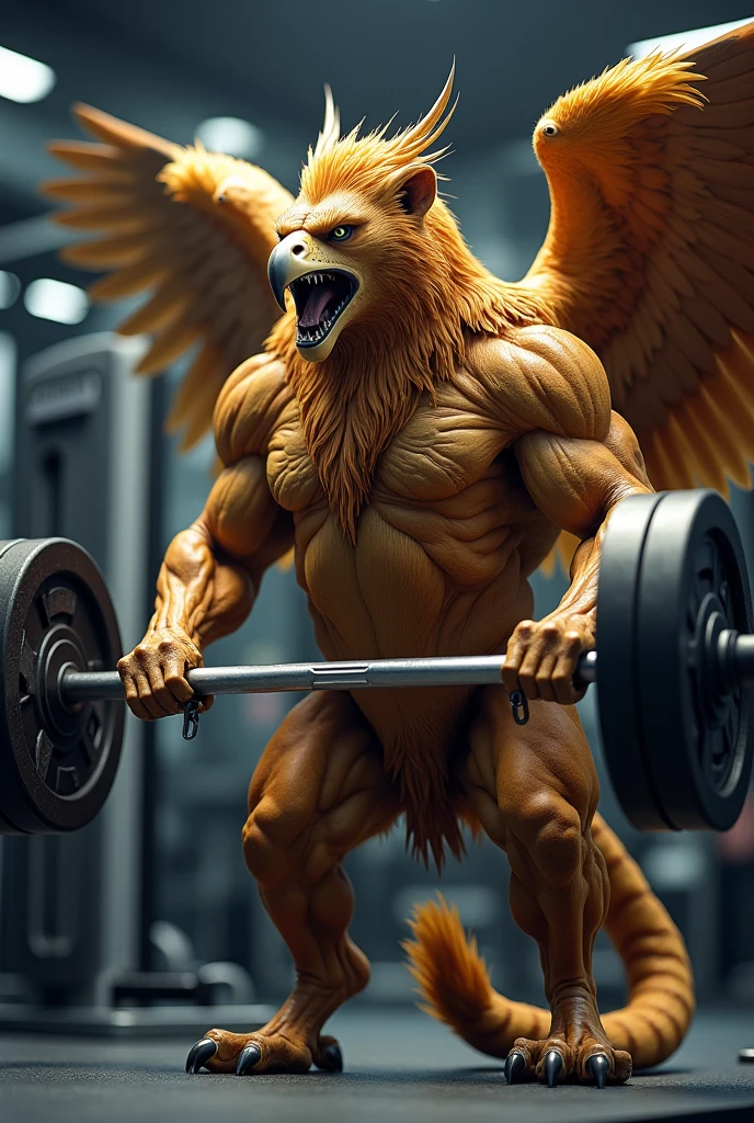Tlaquache in the gym