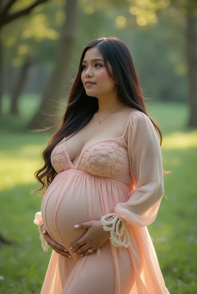 Beautiful pregnant woman、Large Breasts、Big belly if the biggest、highest quality