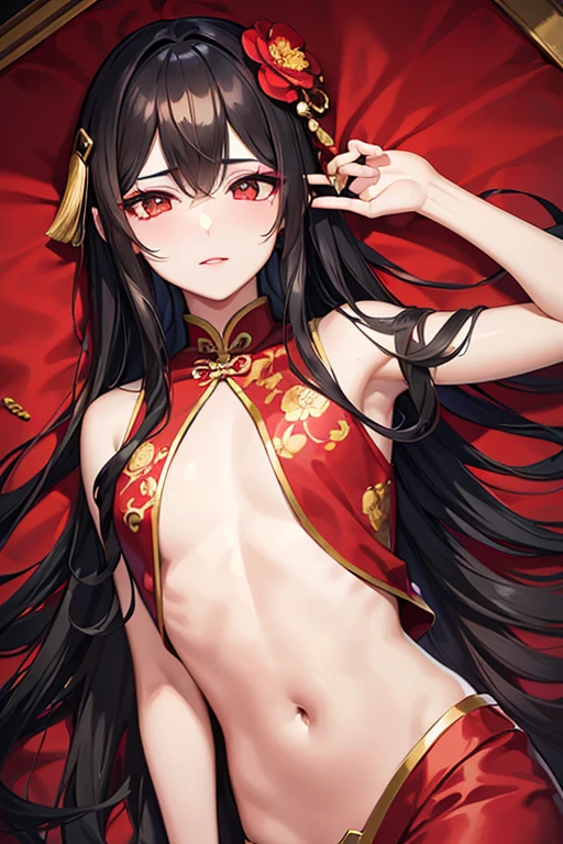 Detailed art, art sketch, sketch drawing, girl with Brazilian and Asian features, Japanese-like eyes, small and elegant lips, wavy hair with long bangs that extend a little past her light brown shoulders, deep gray eyes, makeup soft in purple and black eyes, elegant broad shoulders, elegant black dress
