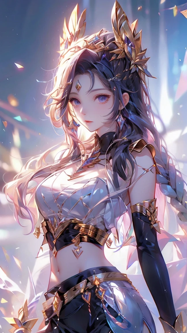 ((Highest quality)),(Ultra-high resolution),(Super detailed),(Detailed Description),((The best CG)),(masterpiece),Highly detailed art,(Art with precise detail:1.5), milky way:1.5, A full moon shining high above the mountains:1.4
