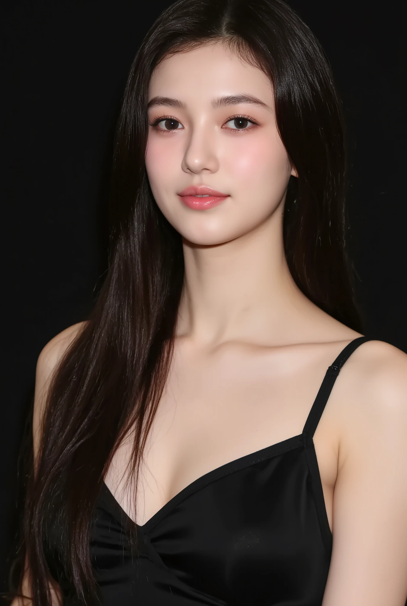 (On a table, Best quality at best, realistically, ultra - detailed, meticuloso, A high resolution, 8k wallpaper), Close-up portrait of a beautiful woman, Chariada, Smiling, light brown messy hair, Perfect dynamic composition, 美丽meticuloso的眼睛, Just like the cover of a fashion magazine, On campus