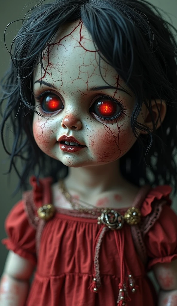 porcelain doll face