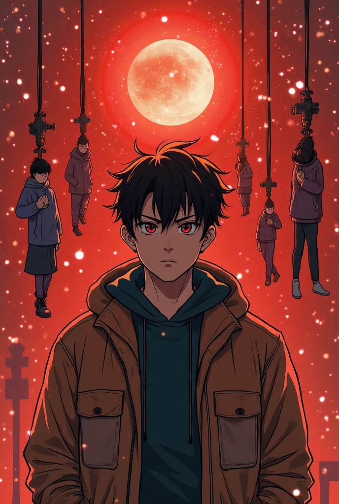 jacket partially removed, heart in eye, burnt clothes, holding fishing rod, kanji, doujin cover, pentagram, tape gag, adjusting headwear, red socks, friends, cloud print, coke-bottle glasses, oral invitation, competition school swimsuit, barbell piercing, gradient legwear, prisoner, blood on breasts, wind chime, carrying over shoulder, tape measure, flaming weapon