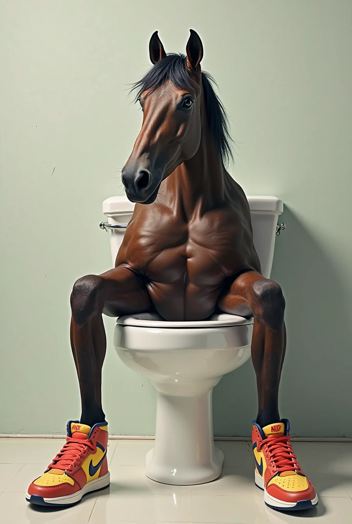 Muscular, hairy legs of a man splashed with cum