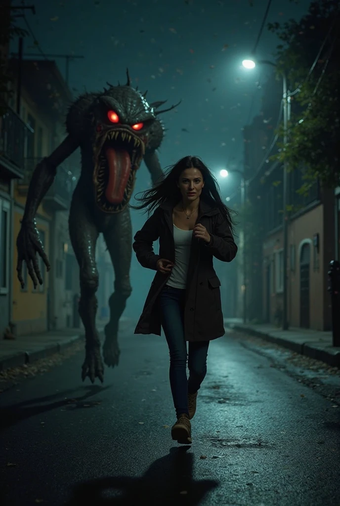 The skinwalker lips curled into a grotesque smile, and it lunged at her with unnatural speed. Olivia screamed, the sound swallowed by the desert night as she fled from the shed. The creature’s laughter echoed in her ears as she ran, the sand shifting beneath her feet.