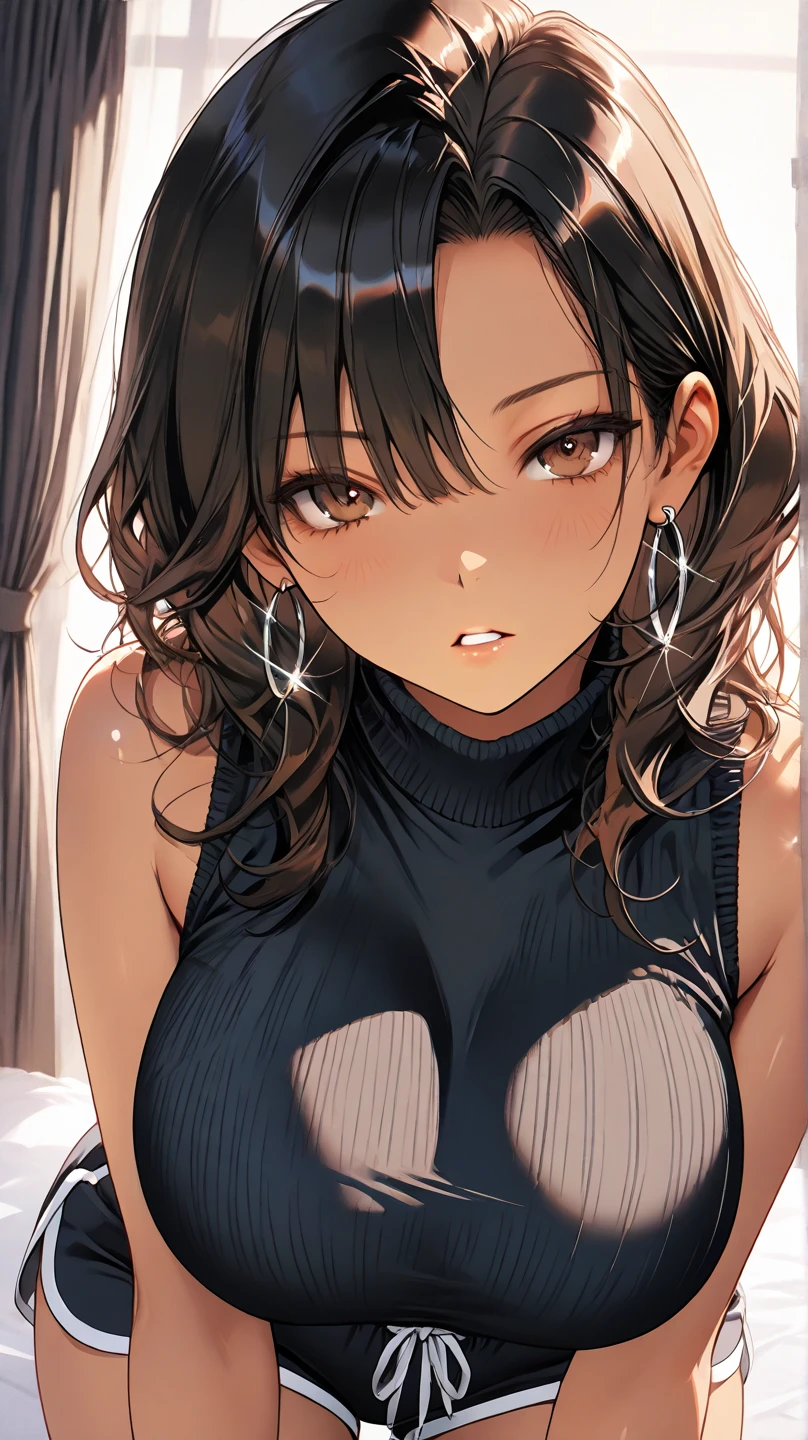 a sticker、おっぱいのa sticker、tchibi、From Side、(((Super close-up of the chest、Colossal tits、cleavage of the breast、I mainly draw the chest)))、Depiction of only the chest、Smile with mouth wide open、succubus、simple background、white backgrounid、