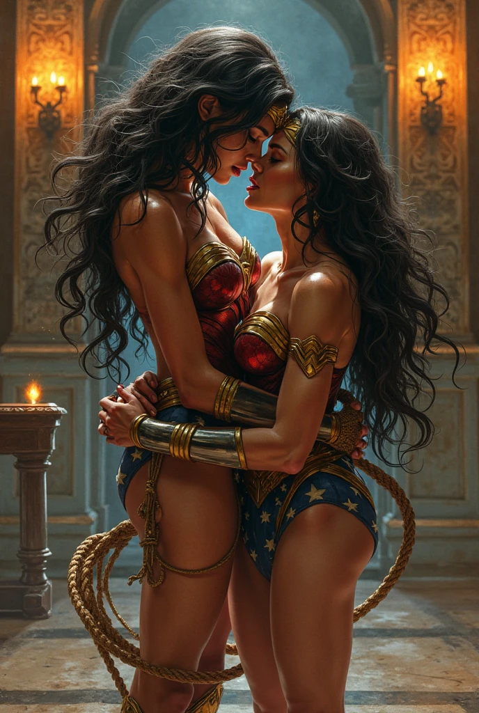 Sexy Vampirella wearing a dark red V swimsuit, dark evening, in a castle, room with candlesticks, skeletons and dead, oily shiny skin, fit and athletic body, slutty, perfect hands, detailed hands, perfects eyes, detailedeyes, glamor, sensuous, grande realisitic, hdr, ultra HD, dynamic, from the front view, dark outside. moonlights, ((legs thick)) (((muscular legs))), ((voluminous breasts)) ((breasts big)) (((breasts big))), 8k all details clearly. vector image, perfect muscle sculpting. ((V-shaped swimsuit: 1.1)), long hair, fullmoon, Bats in the sky, skyporn, raise your hand, flying posture, muscular: 1.1, strong leg: 1.1, muscular woman: 1.1, ((main job ) ), ((best quality)), High definition, cinematic, realisitic, best quality: 1.1, artwork, Full HD: 1.1, high quality digital: 1.1, canonical photos: 1.1 full body, ((cara de slutty)), sensuous face, ((big-ass)), semi-profile: 1.1, breasts big: 1.1, legs thick: 1.1, strong legs, muscular legs: 1.1,