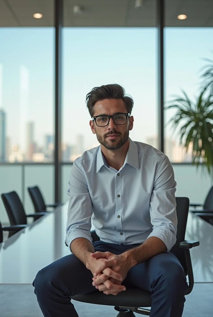 Office man suite