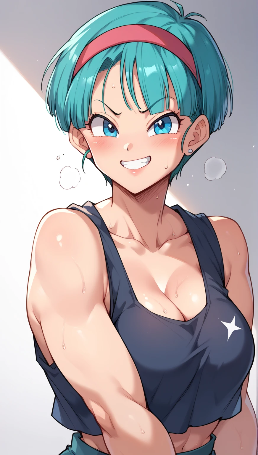 Bulma with big breasts 