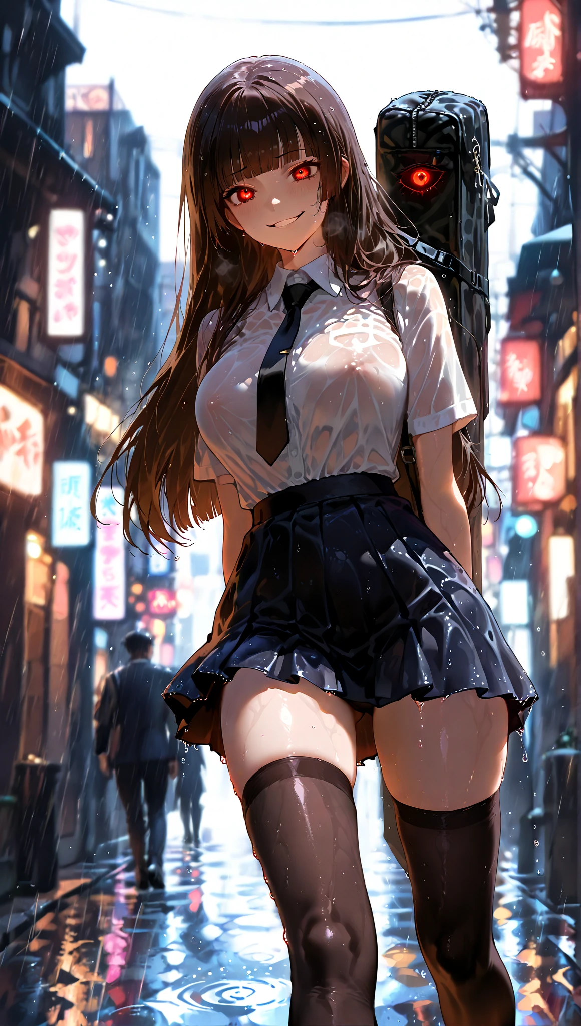 pieces fly,masterpiece,highest quality,Super detailed,High resolution,High resolution,8K portrait,unity,8k壁紙のHigh resolutionCG,unity 8k wallpaper,cute type,a bit:1.5,upon:1.5,Highly detailed CG unity 8k wallpaper,realistic,real person,cute type,a bit,portrait photography,shiny skin,High resolution,(:1.3),(1 girl),beautiful clear eyes,very detailed explanation,delicate face,nice lips,slender body,thin waist,thin foot,(city road:1.6),cute type,perfect face,seriously,(blush:1.5),(cute:1.5),(black bun hair:1.3),((medium breasts:1.3)),same,(school uniform:1.2),((clothing lift:1.5)),(I have nipples:1.2)、detailed explanation,vagina,vaginaを表示,spread,foot,spread、((vagina内で絶頂:1.6))