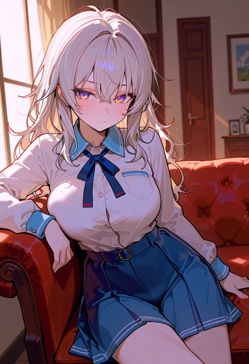 younger sister、high school girl、Small stature、Blazer Uniform、ponytail、Fancy Room、Best image quality、High resolution、masterpiece、super high quality、Spread your legs wide、striped panties、Orgasm Face 、Acme Face、アヘ顔でshout、Showing panties、Panties close up、In underwear、Very large breasts、close your eyes、Cowboy Shot、Low - Angle、Take off、Blushing、4K quality、Close up of private parts、lingerie、Spread your legs、Big Ass、Zoom in on the lower body、She spreads her legs wide、Spread your legs、at last、Striped Black Knee Socks、Very naughty pose、Exposed breasts and clitoris、Bitch、Show me your lower body、Please sit down、My crotch is wet with love juice、Sexy Face、Orgasm Facial、Sticking out tongue、Pay attention to the panties、take off your clothes、Shooting from below the crotch、shout、Surprised expression、Seduce the buttocks、Voluptuous thighs、Whipped ass、Very large 、Please open your mouth wide