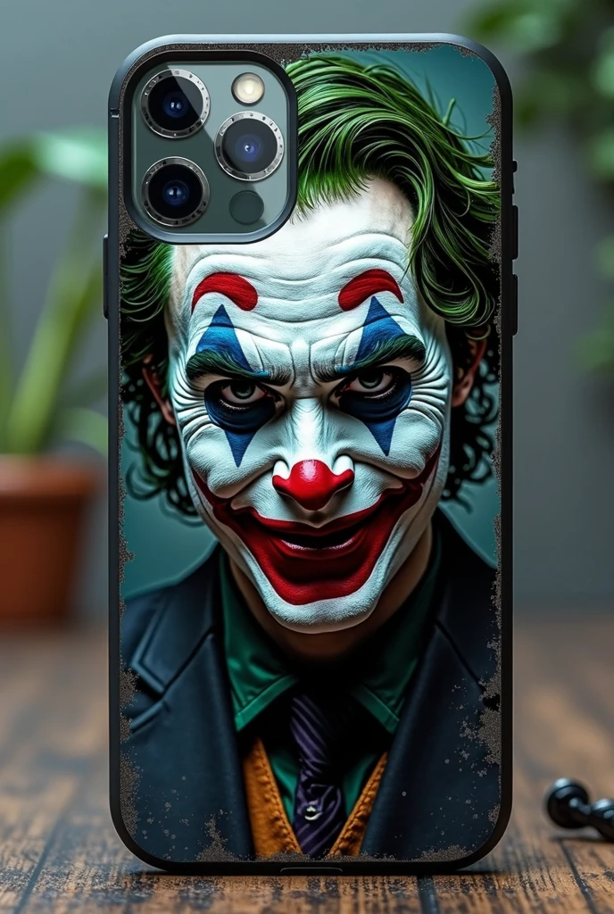 ＪA black USB memory stick with the detective Joker on it
