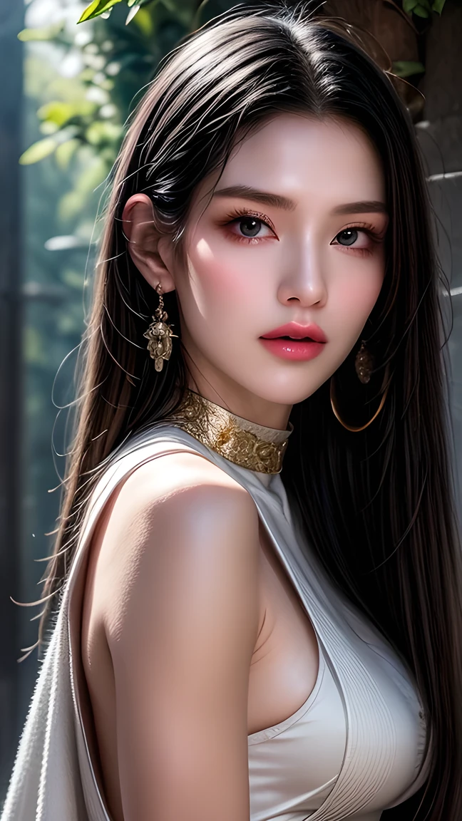 (Accurate Body Depiction), (Oversized Glamor: 1.6), Tight and transparent short top in random colors, Tight and transparent short skirt in random colors, exposed thighs, beautiful woman with high hips, big eyes, brown eyes, bright and vivid Makeup, lipstick, dark fantasy, long black hair, beauty marks, bright eyes, dark background, bokeh, collarbone, navel, ((extra large glamor)), (masterpiece, highest quality), illustration, 8k height detailed and realistic, vivid focus , Professional lighting, amazing details, intricate details, attractive girl, various bold model poses, smiling smile, realistic high definition, soft lighting, open legs, nipple, pink pussy, glowing skin, (detailed face), sharp focus photography, --Never finger Don't draw the arms and body wrong.