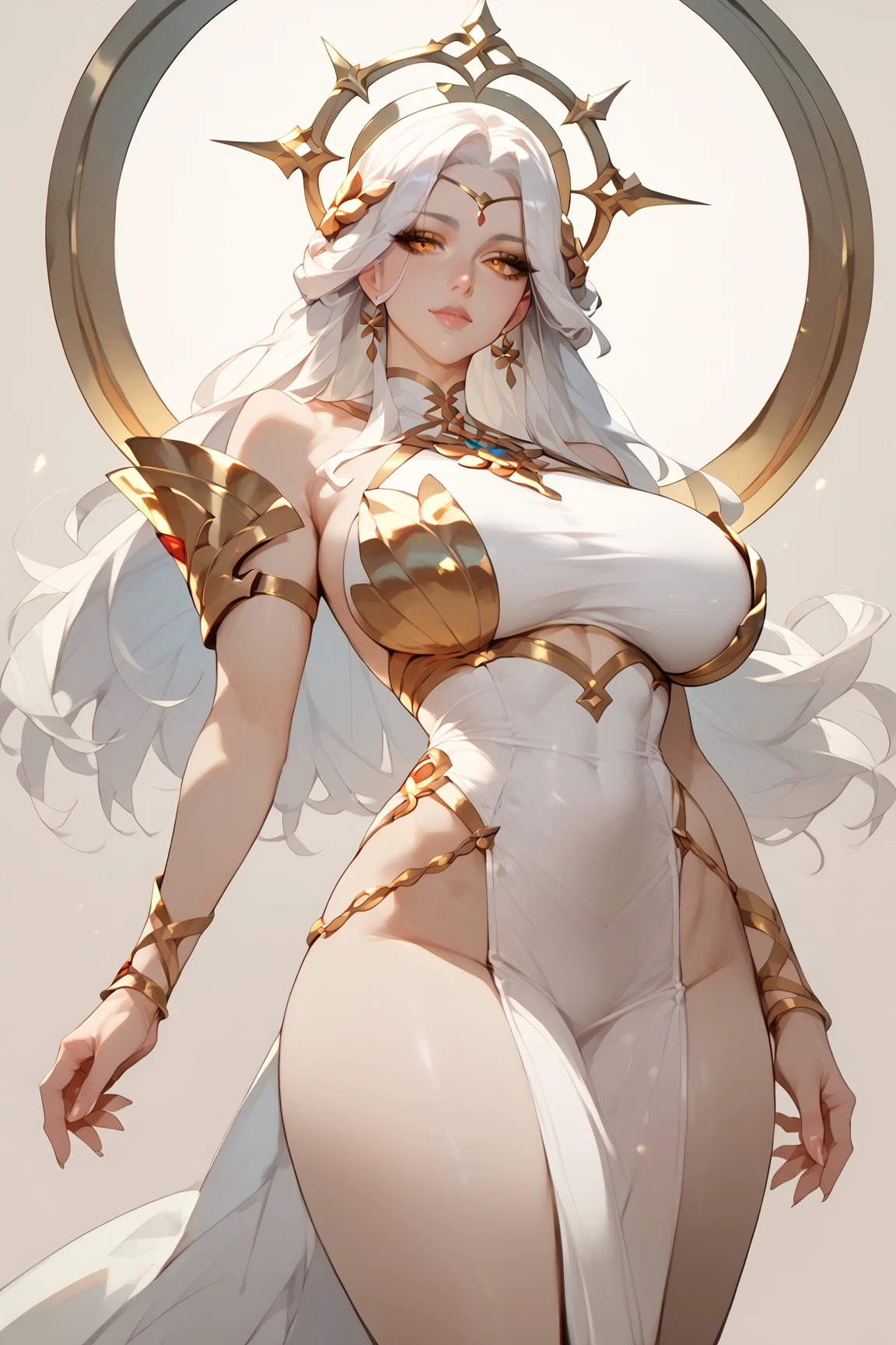 1 woman,35 years old,pregnancy, plum,ridiculously big tits, solo,(background:desert,Lotus,Puddle) she has very short blonde hair,Bobo Head,Standing on the plane,,face에서 본, straight hair, Mostly cloudy skies,(((masterpiece),(Highly detailed CG unity 8K wallpaper),best quality,cinematic lighting,상세한 background,beautiful and delicate eyes,bright eyes,blue eyes,(Very nice and beautiful),(Beautiful and detailed eye descriptions),Ultra-detailed,masterpiece,)),towards the camera,high resolution,Ultra-detailed),breast exposure,naked genitals, billow,legs are open,raised to be sexy,camel toe,Reddened complexion,desire for dissatisfaction,face,Cleopatra,(Wearing:white transparent court costume,bare )Ancient Egyptian style