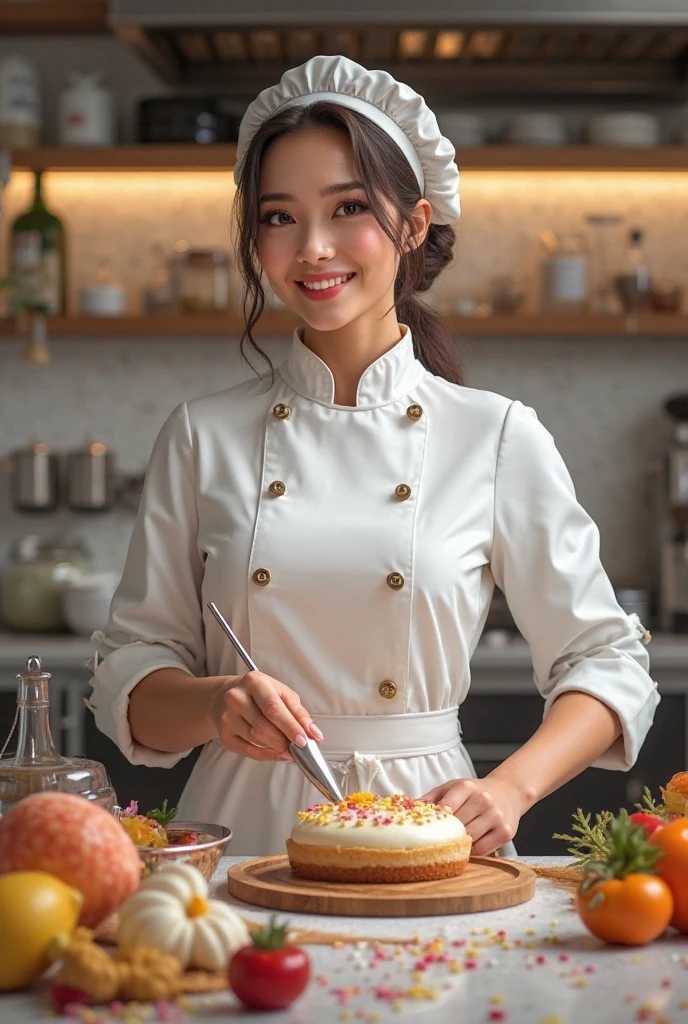 I need girl dessert chef