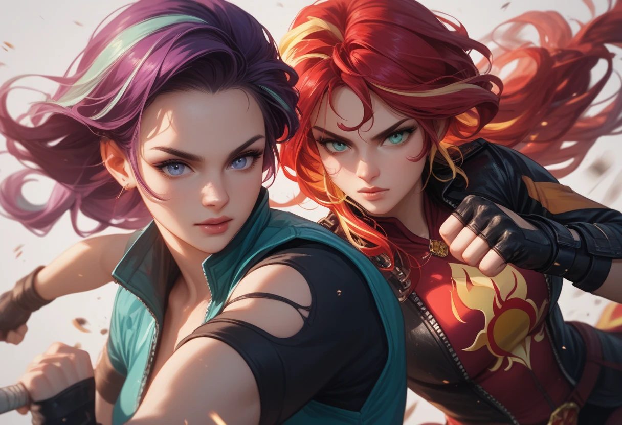 anime girl with red hair holding a red ball in her hands, artgerm and james jean, a beautiful artwork illustration, james jean and wlop, artgerm and atey ghailan, artgerm julie bell beeple, beautiful digital artwork, by Li Song, beeple and jeremiah ketner, in the art style of mohrbacher