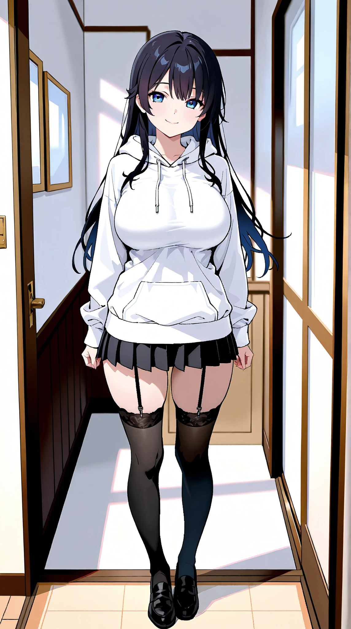 HDR, UHD, RTX, ((pixel-perfect, detail-perfect)), 1girl, fubuki, beautiful women, original outfit, looking at viewer, closed mouth, (nude, (pussy:1.2), no panties, wild lift, (arms behind on back:1.1), (masterpiece:1.2), best quality, super ultra high resolution, unity 8k wallpaper, (illustration:0.8), (beautiful detailed eyes:1.6), extremely detailed face, perfect lighting, extremely detailed CG, (perfect hands, perfect anatomy),
