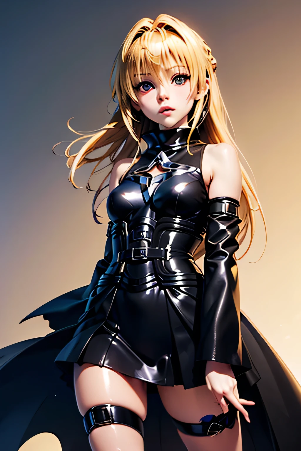 Perfect Anatomy　Highest quality,Highest Resolution,(((Latex dresses)))　To Love-Ru　Golden Darkness