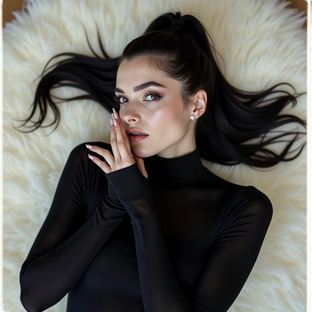 (best quality,4k,8k,highres,masterpiece:1.2),ultra-detailed,(realistic,photorealistic,photo-realistic:1.37),beautiful detailed eyes,beautiful detailed lips,extremely detailed eyes and face,longeyelashes,1girl,brunette,fitness woman,top,leggings,simple room,taking photo,mirror,short black hair,realist photography