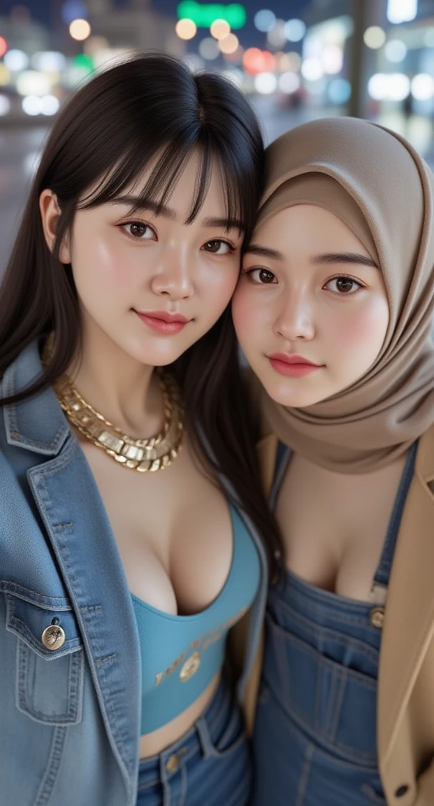 top-quality、hight resolution、ultra-detailliert、masterpiece、Raw photography、realisitic、Photorealsitic:1.5、extremely delicate and beautiful、finely detail、 Beautiful Korean artist face woman in high, (Kissing a beautiful man in a suit)with hijab, slim, Slender, thin and tall body, white skin, with pastel pashmina hijab, undressing nude breasts and nipples, horny face )、(Embrace and kissing a beautiful man in a suit)、sleep in the mat in front of blackboard Class. (In an empty classroom)、(A detailed face, wet, Soak, sweating)