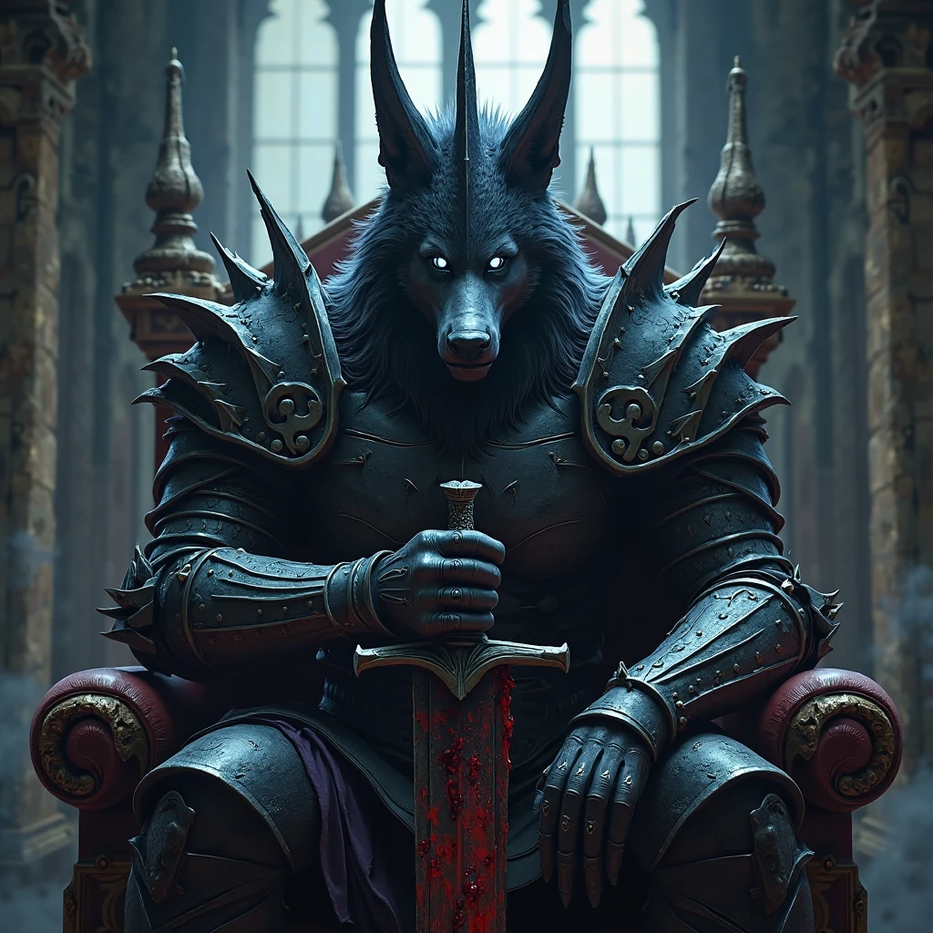 The throne of the castle