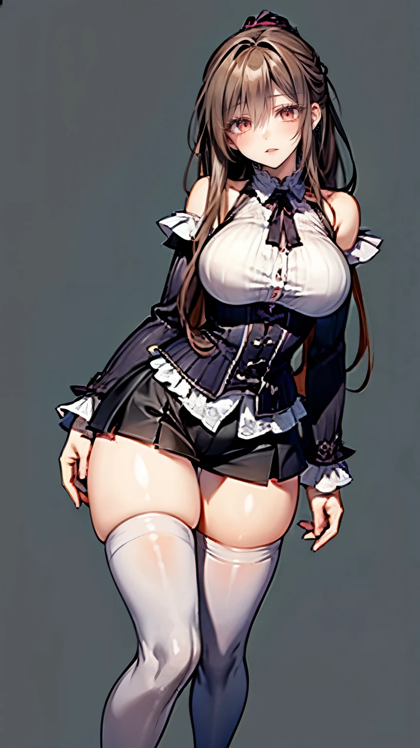 (Very delicate and beautiful:1.2)super model,,Beautiful breasts,voluptuous,【bike shorts】,,【3girls】,,Highest quality, High resolution, 8k,Maid clothes,mini skirt.Three Girls