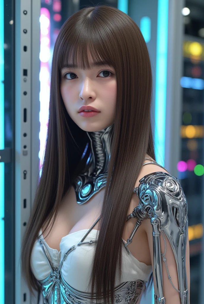 ((Better quality)), ((masterpiece)), (Very detailed:1.3),Riel Mech,in the future，Technology will reach new frontiers, an innovative innovation known as 'real mechanical parts' has emerged. This innovative LoRa (Low Orbit Remote Access) Technology enables seamless integration of cybernetics and robotics enhancements into human models, Produces amazingly detailed and lifelike images，Blurring the line between humans and machines. Enter a world where the line between organic and synthetic life becomes increasingly blurred. "real mechanical parts" Technology enables individuals to transcend their biology，Entering a new era of enhanced capabilities. Whether it is the precision and strength of the limbs, The computing power of cybernetic implants, Or sensory enhancement to bridge the gap between humans and machines, These mechanical enhancements offer unprecedented possibilities. As society grapples with the ethical and social implications of this innovative technology, Many stories unfold. Stories delve into the personal experiences of those who choose to undergo the transition, Explore their motivations, desire, And the profound impact of integration with technology. The images produced through 'real mechanical parts' capture the intricate details and nuances of these cybernetic enhancements, Mapping the fusion of humans and machines，Challenge traditional notions of identity and existence. In addition to personal stories, A bigger theme emerges in this world. Questions have been raised about the accessibility and availability of this transformative technology, The divide between augmented and purely human, and the ongoing debate over the boundaries of human-machine integration. The society depicted in this world involves "real mechanical parts" reshape