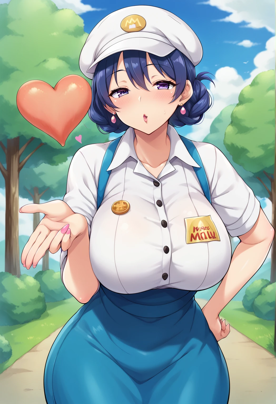 emotionless expression ,tall girl smoking, schoolgirl, school girl, schoolgirl,tall girl with huge breasts, tall girl her arm on his shoulder ,breast grab ,tight clothes, ??? suck her nipple ,(shotacon),(???),size difference ,age difference , voluptuous body, hourglass figure, 2 charater, 2 character girl with a little ??? shotacon ,looking around to not get catch ,open shirt,unbotton