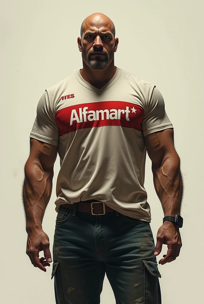 (ahirsute), solo, short hair, black hair, 1boy, navel, nipples, male focus, shorts, stomach, from side, looking to the side, muscular, facial hair, abs, dark-skinned male, pectorals, muscular male, bara, beard, large pectorals, topless male, mature male, realistic, mustache, chest hair, navel hair, arm hair, hairy,