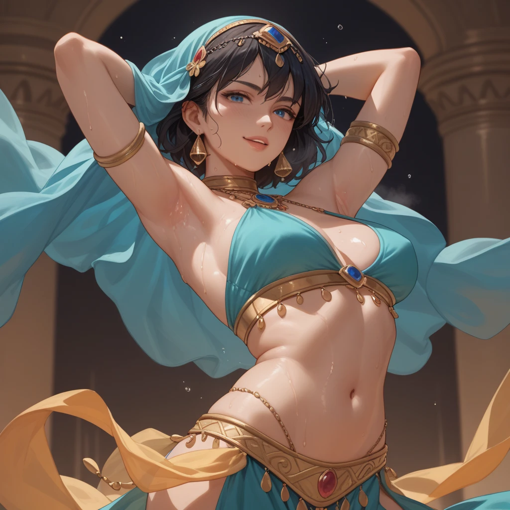 Woman in Arabian costume and man in costume, Maciej Kučara's style, Kim Kardashian movie still, Dressed as an emperor, Answer music video, Gorgeous cosplay, God of the Galaxy, Production photos, 70mm film screenshot, Google Art&culture, 2 0 1 5 taken, Brom redshift, wuxia,sex,creampie,pussy juice