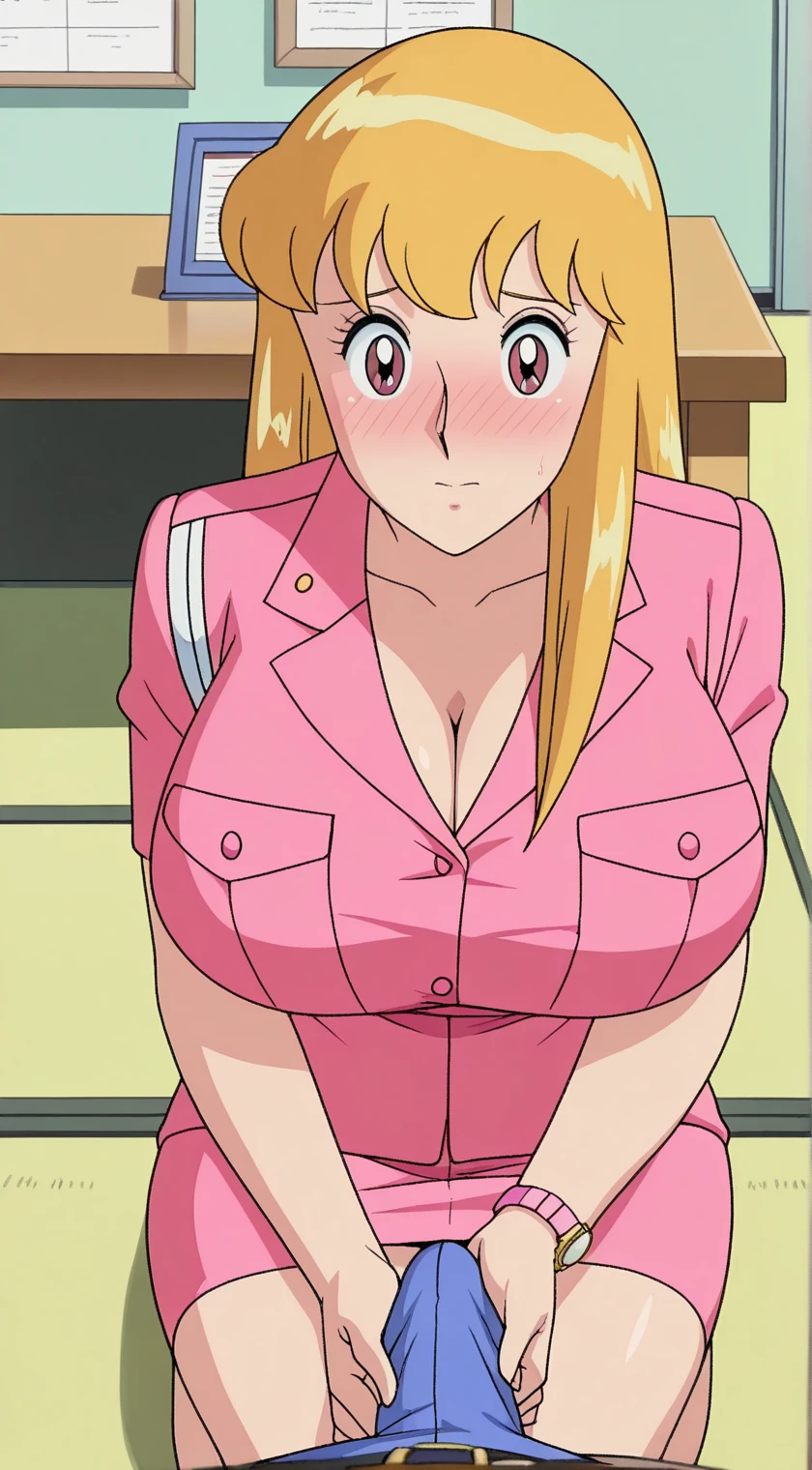 masterpiece, Highest quality, Soft lighting,  Looking at the audience, alone, smile, whole body,,(Browsing Caution),(Spread your legs,She spreads her organs to show her uterus), (orgasm: 1.5), (Sexy Body), (Big Breasts: 1.2),),((Cute Costumes:1.5)),(Pussy angle),(pussyfocus,pussyfocus),((Low length:1.5)),(((Young girl:1.5))),(7 years old),((Double Peace)),(((Little:1.4)),((Cute camitop:1.5)),(((squatting,open legs))),Magical Girl Lyrical Nanoha StrikerS: Vivio Takamachi (Young Ver.),(squat),((Not wearing)),((I'm showing my/I'm showing off my)),(((smile))),