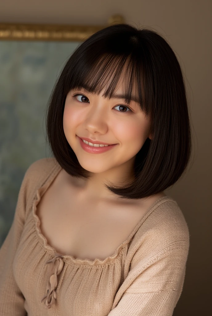 (Full body),(Light blue sleeveless cardigan),(white tank tops), Lens 135mm f1.8, (Best Quality),(Raw photo), (masutepiece:1.1), (Beautiful 16 year old Japan girl), cute face,Dappled sunlight, Dramatic Lighting、(Pink floral shorts),(beautiful thigh),Medium Hair, (Smile),(Sparkling eyes)、