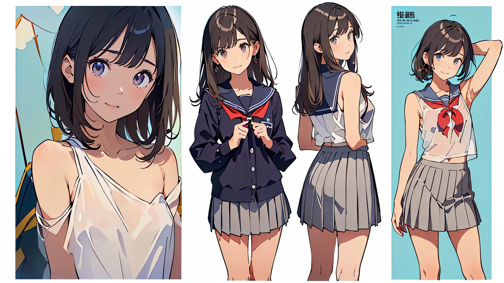 (((((realistic, Painting, 少female, 4K, masterpiece:1.5, masterpiece:1.5, top quality:1.5, high definition:1.5, Perfect Head:1.5, super detailed illustration:1.5, beautiful eyes:1.5, nude:1.5, character concept art:1.5, Official Art, HYPER DETAIL, Full of Details , high definition exquisite fan art, calm color, Deep color, watercolor, Popular characters, Best character, Supreme character, Popular charactersデザ, Best characterデザ, Supreme characterデザ, Trendy character design, Popular charactersヘアカラー, Popular charactersヘアデザ))))), ((((ティーン少female, 青年female, female, 成人female, 淑female, 二次性徴期少female, puberty, puberty処female, pubertyfemale性器, puberty少female, pubertyギャル, pubertyギャル少female, 日焼け少female, 9歳少female, 10歳少female, 11歳少female, 12歳少female, 13歳少female, Whole body, Full Body, whole body, Realistic head and torso, Age-appropriate head and body , Character design sheet , multiview, three-sided view, front view, side, side view, behind, Behind the View, Full body shot turnaround , same characters, Same role, scene of environmental change , Mr.々Composition, Mr.々Angle, having fansa, That's Fansa)))), (((female子学制服と全身全裸の比較, 全身全裸とfemale子学制服の比較, Whole bodyの着ている薄い学制服が透けている, The school uniform is see-through, revealing the naked body, The school uniform is see-through, revealing the naked body, The school uniform is see-through, revealing the naked body, The school uniform is see-through, revealing the naked body, 年齢相応のfemale性器が見えている, 年齢相応のfemale性器が透けて見えている, 全身の立ち姿勢でWhole bodyを見せている, The upper body is bent in a standing position with the whole body, 上体をのけ反らせて腋を見せてsquatting, 全身の立ち姿勢でshowing armpits, 全身の立ち姿勢で少し上体を反らせてshowing armpits, 腋を見せたsexy pose, 両腕を上げて腋を見せたsexy pose, 上体をのけ反らせて腋を見せてしゃがんだsexy pose, standing position with the upper body slightly raised to look up at the top , Age-appropriate realistic buttocks, Butt line , スポーティなButt line , 引き締まったButt line , behindからの全身を斜め下から見上げたButt line , behindからの全身を斜め下から見上げた引き締まったButt line , behindからの全身を斜め下から見上げたスポーティなButt line , back line , 最高の back line , Waist line , 最高のWaist line , Pelvic line , 最高のPelvic line , 引き締まったPelvic line , curvy beauty, curvy beauty少female, Groin, 最高のGroin, showing the body, Lift up the , toned body, appeal to abs, Appealing your armpits, showing armpitsポーズ, 腋を見せたsexy pose, Natural Gestures , 自然 Poses , Cute gestures, cute pose, Mr.々 Poses , Cool pose, aggressive pose, action pose, Brainy Pose, sexy pose, A picture perfect pose, Popular Poses , Beautiful Poses , healthy body, 健康的 Poses , smile 愛らしいsmile 最高のsmile 屈託のないsmile Baby face cute expression A rich expression Adorable Expression ish expression soft expression Angel Angel界隈 Little Devil Little Devil的 idol idolの制服 ジュニアidol female子学生の夏服 処female ignorance clear pure Obedient sexual goodness theory Closeness Evil free Emotional open aggressive sensual charming Passionate Emotional Bold Fan Shameless fine Cheerful Active active dynamic playful gesture Friendly gestures playful I miss you enjoy is delighted Happy is inviting to have sex The well-liked loved elegant stylish fashion pubertyのファッション fantasy fantasy制服 fantasy衣装 noble noble制服 upper class upper class制服 Vtuber 人気Vtuber セクシーVtuber cosplayer 人気cosplayer セクシーcosplayer positive for home sensitive succubus female Pastoral bright vibe cyberpunk History god聖 魔法少female 魔法少femaleの制服 puberty少femaleの日焼け跡 swimsuit sunburn marks on my eyes Mr.々I'm wearing an accessory Wears a lot of decorations Bright decoration Thin black tights that fit the whole body are transparent showing armpits 腕を上げてshowing armpits is pulling up her hair squatting Dance performance Dancer Dancing beautifully god々Female genitals with a straight line in the crotch of an age-appropriate girl that is completely transparent from 1枚だけのWhole bodyのアップシーン)))